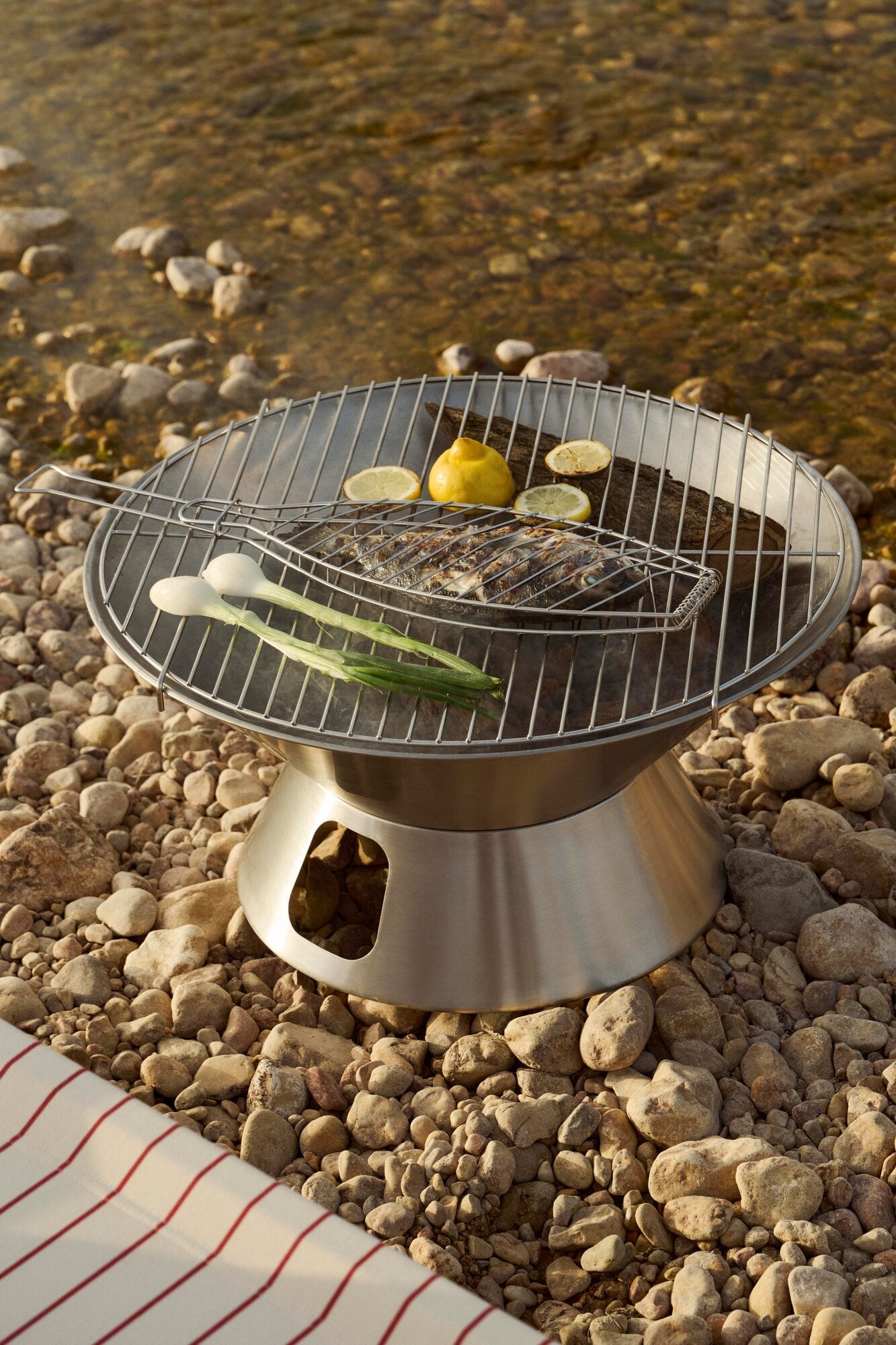 x Jasper Morrison bålsted - Stainless steel
